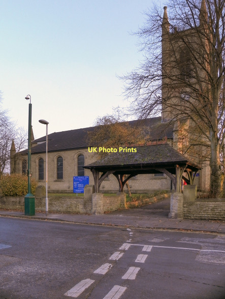 Photo 6"x4" St George's Church and Lychgate Hyde\/SJ9494 c2011