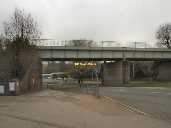 Photo 6"x4" Railway Bridge - Dorking Deepdene Dorking c2011