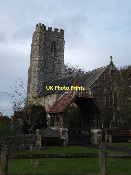 Photo 6"x4" Lapford church Lapford c2011