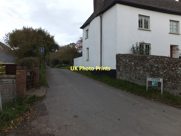 Photo 6"x4" Popes Lane (or Pope's Lane), Lapford Lapford c2011