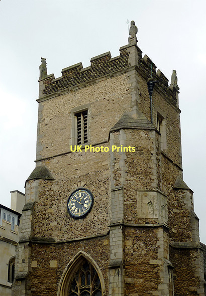 Photo 6"x4" Saint Botolph's Church Tower (detail), Cambridge Cambridge\/TL4658 c2011
