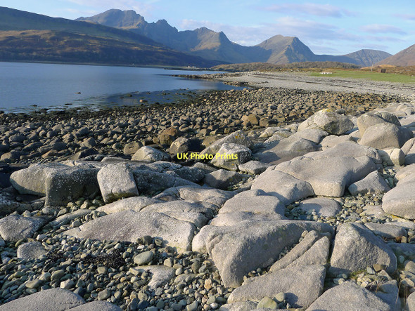 Photo 6"x4" Rocky foreshore of Camas Malag Torrin\/Na Torrin c2011