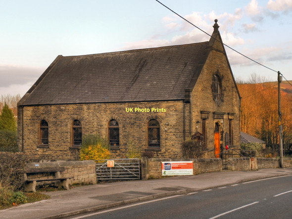 Photo 6"x4" Chisworth Methodist Church Chisworth c2011