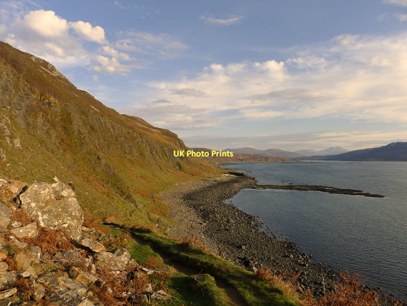 Photo 6"x4" Looking back down the Boreraig to Suisnish footpath Suisnish\/NG5916 c2011