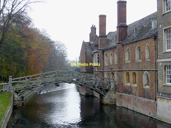 Photo 6"x4" The River Cam by Queens' College, Cambridge Cambridge\/TL4658 c2011 P1