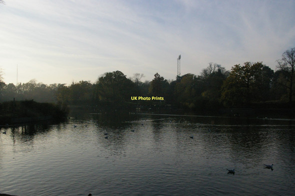 Photo 6"x4" Crystal Palace Park: the Lower Lake Penge c2011
