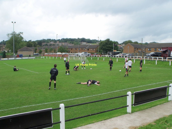 Photo 6"x4" St. James' Park, home of Alnwick Town Football Club Alnwick c2011