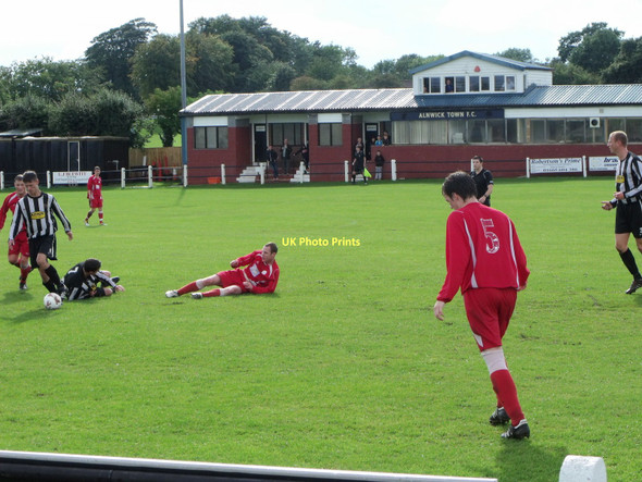 Photo 6"x4" St. James' Park, home of Alnwick Town Football Club Alnwick c2011 P1