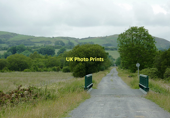 Photo 6"x4" Dismantled railway near Ystradmeurig, Ceredigion Swyddffynnon c2011