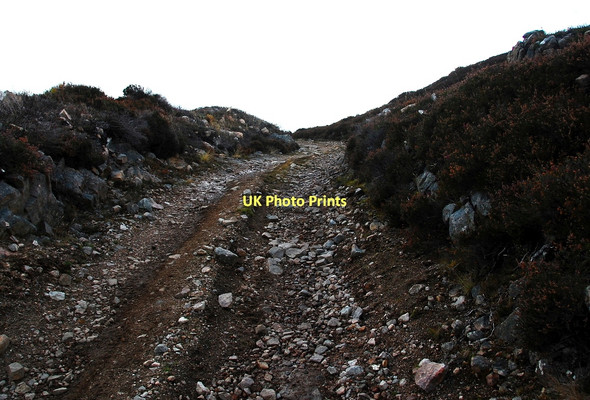 Photo 6"x4" Uphill Track Kinnauld c2011