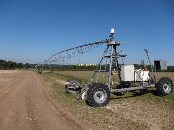 Photo 6"x4" Irrigation boom Napthen's Fm c2011