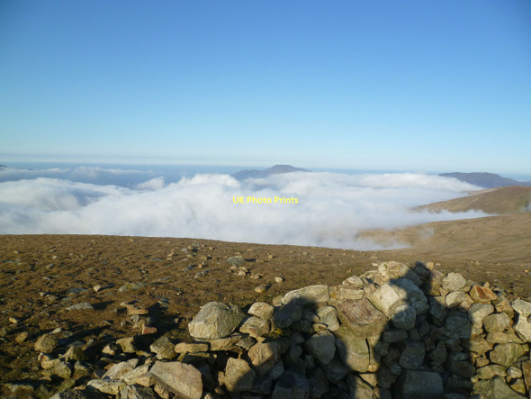 Photo 6"x4" On White Side Legburthwaite c2011