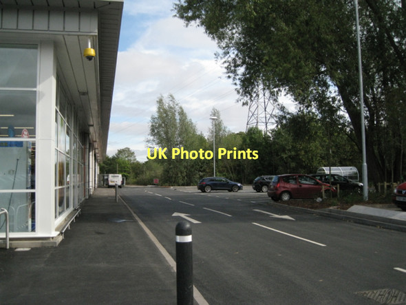 Photo 6"x4" Two-way access and more parking, Tesco Warwick Warwick c2011