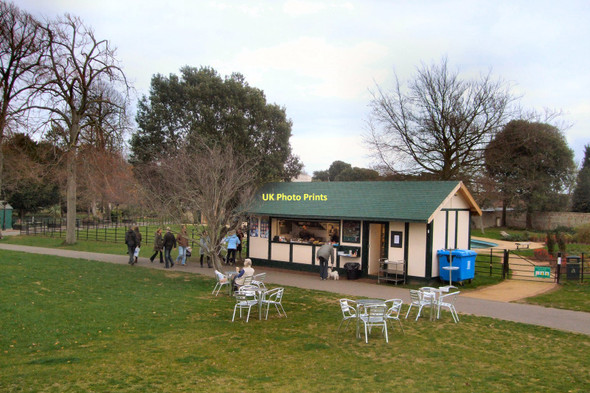 Photo 6"x4" Cafe in Hotham Park Bognor Regis c2011