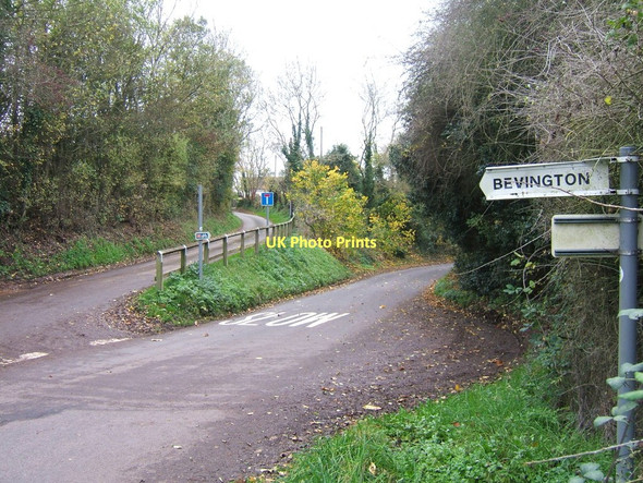 Photo 6"x4" The junction for Bevington Bevington c2011