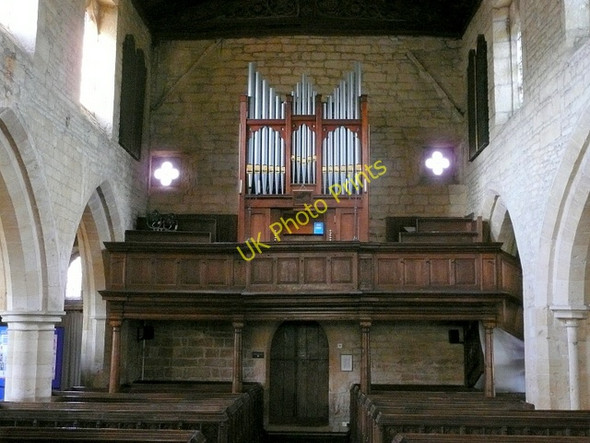 Photo 6"x4" St. Michael's church, Buckland - interior Buckland\/SP0836 c2009 P2