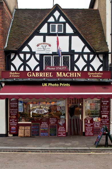 Photo 6"x4" A family owned butchers shop in The Market Place Henley-on-Thames c2011