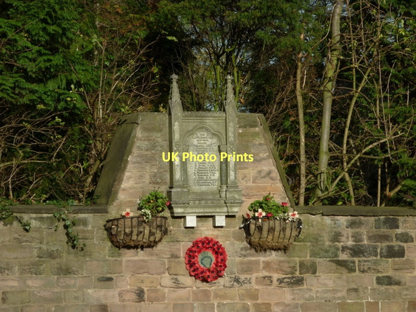 Photo 6"x4" A War Memorial at Ulley Ulley c2011