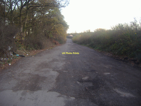 Photo 6"x4" Track to Newmarsh farm Martyr's Green c2011