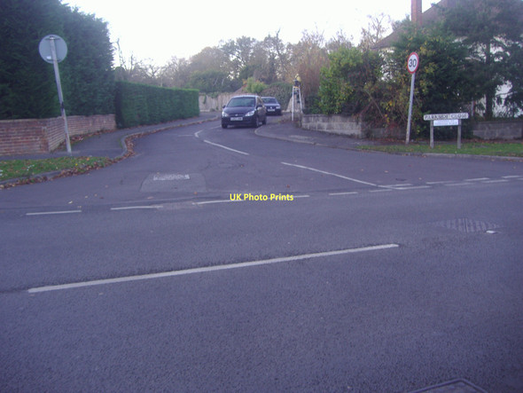 Photo 6"x4" Junction of Parkside Close and Horsley Road East Horsley c2011