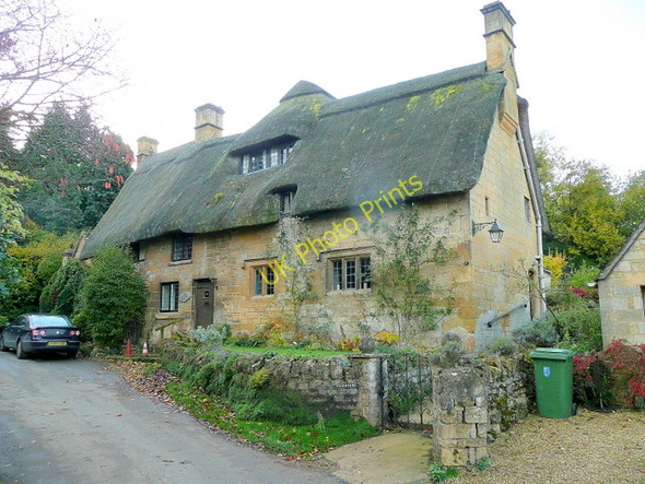 Photo 6"x4" Thatched cottage in Stanton Laverton\/SP0735 c2009