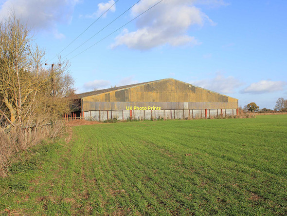 Photo 6"x4" Footpath approaches Kingston Barn Chesterton\/SP3558 c2011