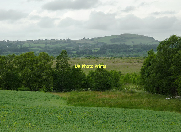 Photo 6"x4" Farm land and Cors Caron, Ceredigion Swyddffynnon c2010