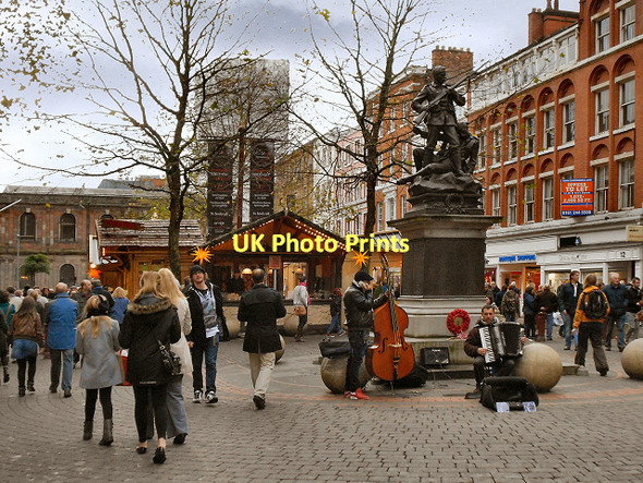 Photo 6"x4" St Ann's Square Manchester c2011