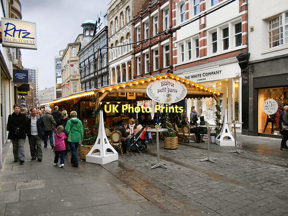 Photo 6"x4" Manchester Christmas Markets, King Street Manchester c2011