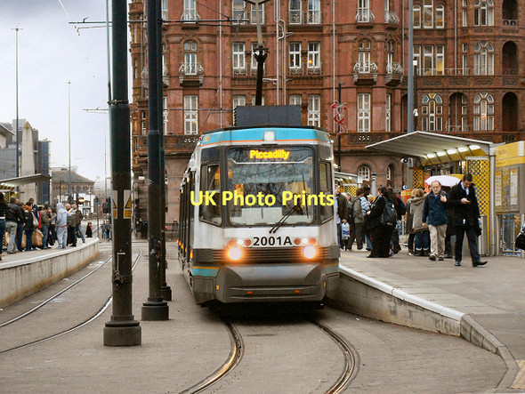 Photo 6"x4" Metrolink, St Peter's Square Manchester c2011