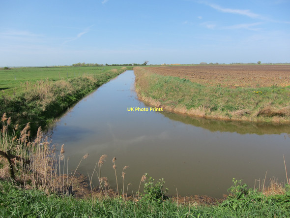 Photo 6"x4" Ditch by Blockmoor Farm Sutton Gault c2011