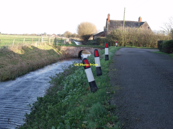 Photo 6"x4" Lymn Bank and drain Croft\/TF5061 c2011
