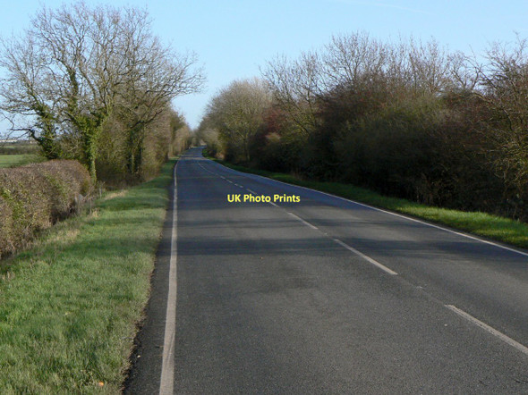 Photo 6"x4" B676 Melton Road on Burton Wolds Six Hills c2011