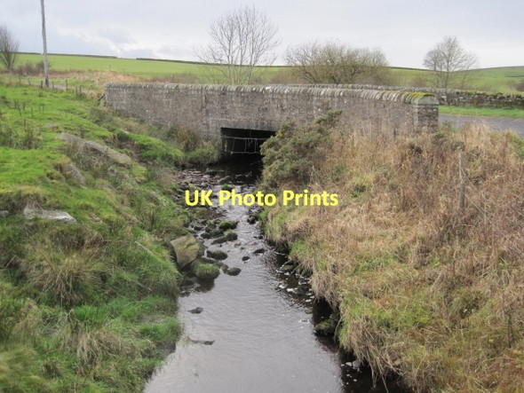 Photo 6"x4" Kellah Bridge over Kellah Burn Halton Lea Gate c2011