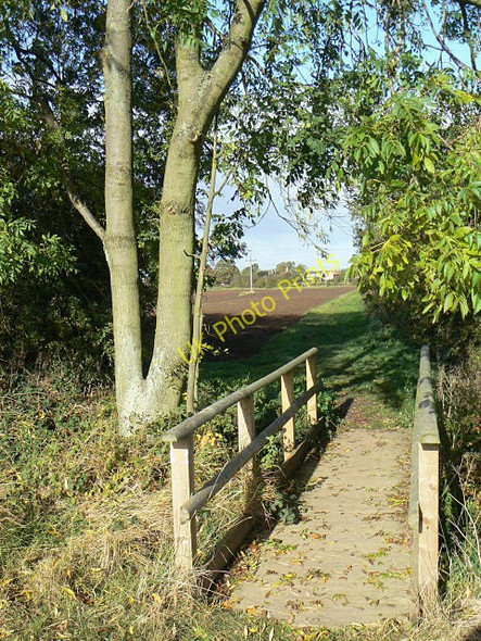 Photo 6"x4" Bridge on the footpath Caythorpe\/SK6845 c2009