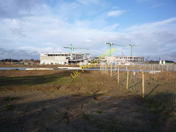 Photo 6"x4" Construction of TFTV and Computer Science Heslington c2009