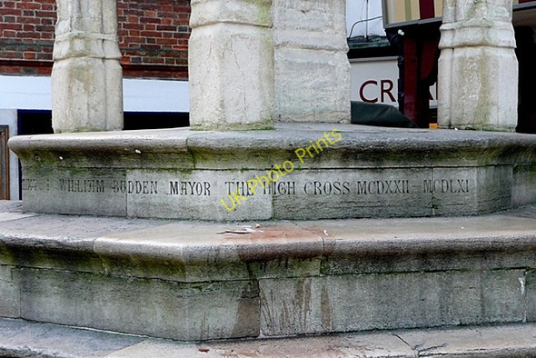 Photo 6"x4" Winchester, the butter cross Winchester c2009