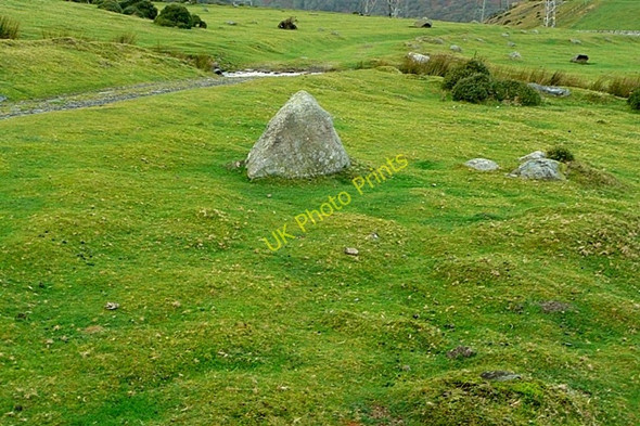 Photo 6"x4" Stones by the old road Llanfairfechan c2009