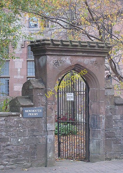Photo 6"x4" Monmouth Priory Gate Monmouth\/Trefynwy c2009