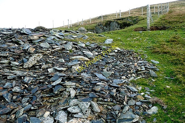 Photo 6"x4" Disused quarry Gorddinog c2009