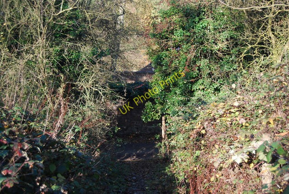 Photo 6"x4" Greensand Way approaches Roydon Hall Rd Mereworth c2009