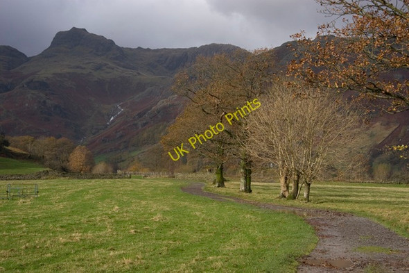 Photo 6"x4" Farm Road from Chapel Stile to Oak Howe Chapel Stile c2009
