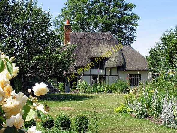 Photo 6"x4" Whiddy Cottage: Whitchurch Hill Cold Harbour\/SU6379 c2005