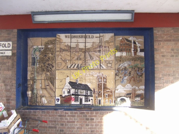 Photo 6"x4" Wednesfield Mural - Bealeys Fold Wednesfield c2009