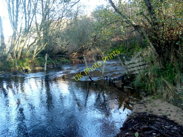Photo 6"x4" Ford across the Balnagown River. Lamington\/NH7476 c2009