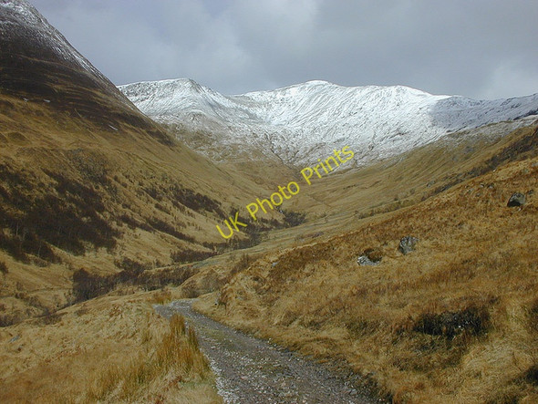Photo 6"x4" Track climbing away from the Allt Coire na Ba Kinlochmore c2003