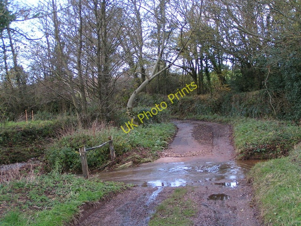 Photo 6"x4" Ford on a minor lane Nine Oaks c2009
