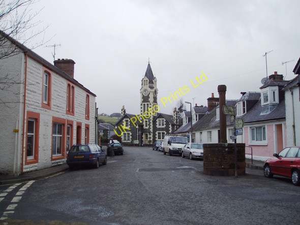 Photo 6"x4" Moniaive Main Street Moniaive c2006