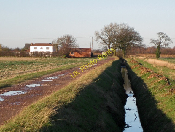 Photo 6"x4" The Track to Oxford Grange Farm New Holland\/TA0823 c2009