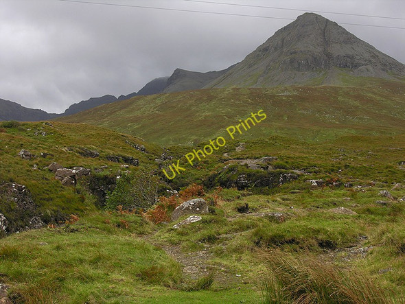 Photo 6"x4" View towards Sg\u00c3\u00b9rr nan Gobhar Bualintur c2005